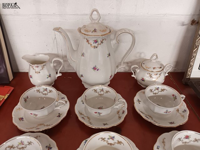 Lot 188 - koffieservies. 26 stuks - afbeelding 2 van  6
