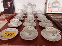 Lot 188 - koffieservies. 26 stuks - afbeelding 4 van  6