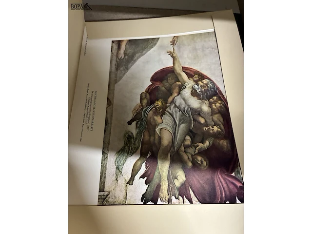 Lot 188 - lot reproductie kunstwerken + cartoonaffiches - afbeelding 7 van  9