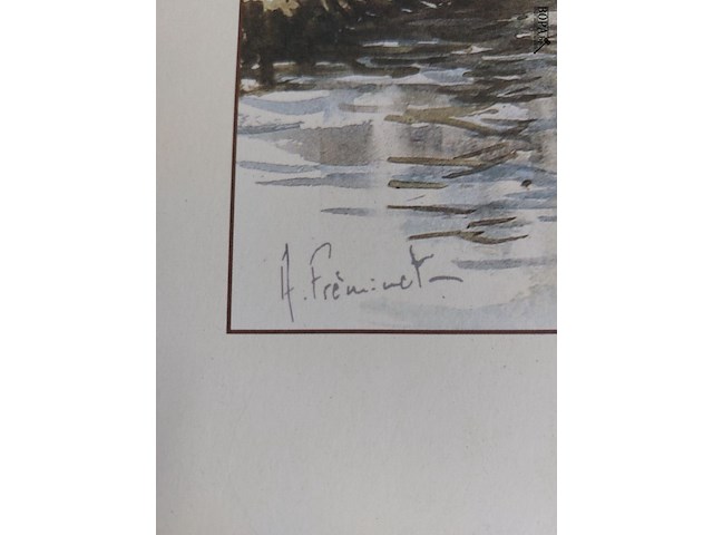 Lot 188 - tekening met dieren getekend, ong. 8 stuks - afbeelding 2 van  4