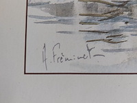 Lot 188 - tekening met dieren getekend, ong. 8 stuks - afbeelding 2 van  4