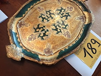 Lot 189 - italiaanse vergulde sierschaal - afbeelding 3 van  3