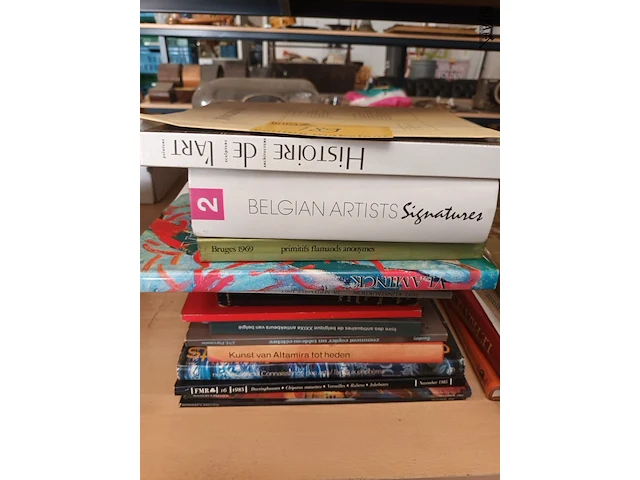 Lot 189 - kunstboeken. 15 stuks - afbeelding 1 van  4