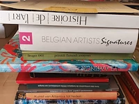 Lot 189 - kunstboeken. 15 stuks