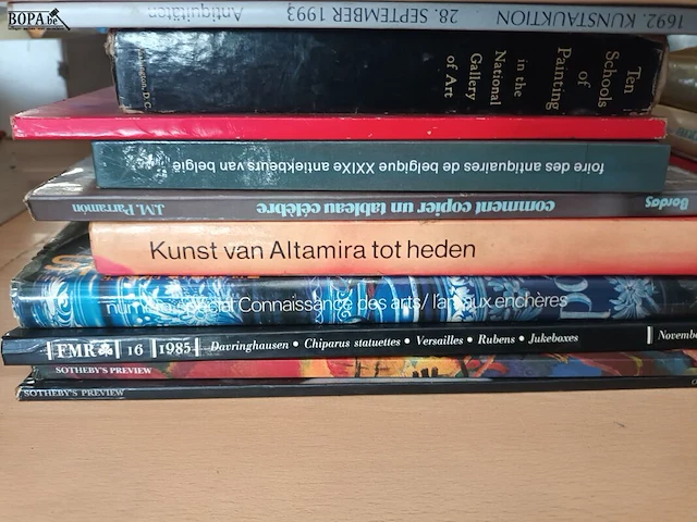 Lot 189 - kunstboeken. 15 stuks - afbeelding 2 van  4