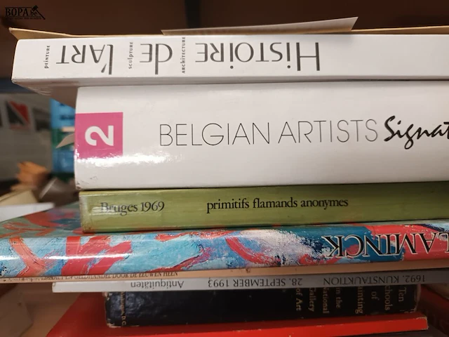 Lot 189 - kunstboeken. 15 stuks - afbeelding 3 van  4