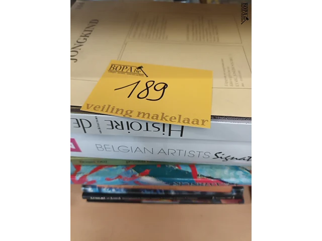 Lot 189 - kunstboeken. 15 stuks - afbeelding 4 van  4