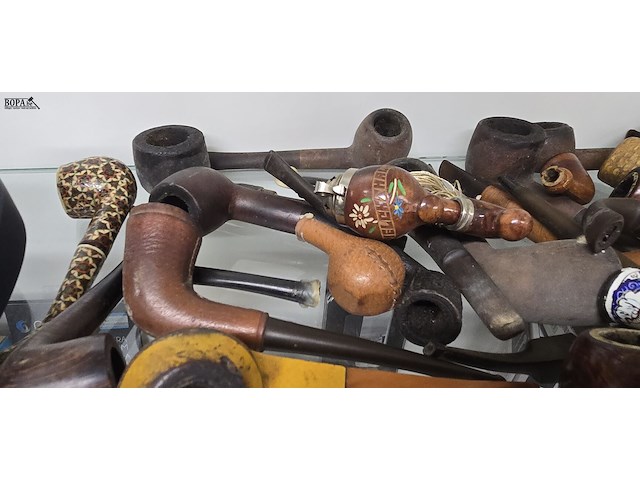 Lot 189 - mooi lot diverse pijpen ong 25 stuks - afbeelding 2 van  3