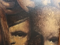 Lot 189 - schilderij ekspressie van koppen get jvb - afbeelding 6 van  7