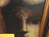 Lot 189 - schilderij ekspressie van koppen get jvb - afbeelding 7 van  7