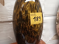 Lot 189 - siervaas in glas - afbeelding 3 van  3