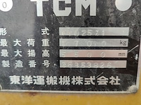 Lot 189 - tcm heftruck - afbeelding 12 van  17