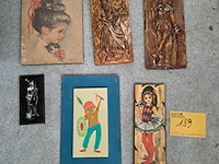 Lot 189 - vintage en retro muurdecoraties - afbeelding 1 van  3