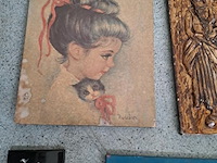 Lot 189 - vintage en retro muurdecoraties - afbeelding 3 van  3