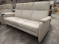 Lot 19 - 3-zit lederen zetel - afbeelding 2 van  4
