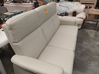 Lot 19 - 3-zit lederen zetel - afbeelding 4 van  4