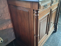 Lot 19 - antieke houten kast - afbeelding 2 van  5