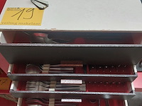 Lot 19 - bestekset in 2 koffers, 5 lades - afbeelding 2 van  7