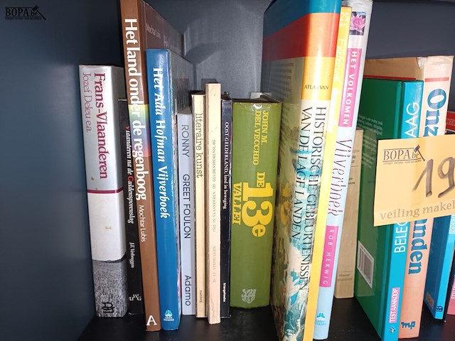 Lot 19 - boeken. 43 stuks - afbeelding 4 van  4