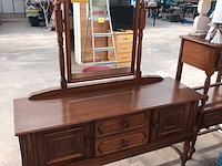 Lot 19 - houten kaptafel - afbeelding 2 van  5