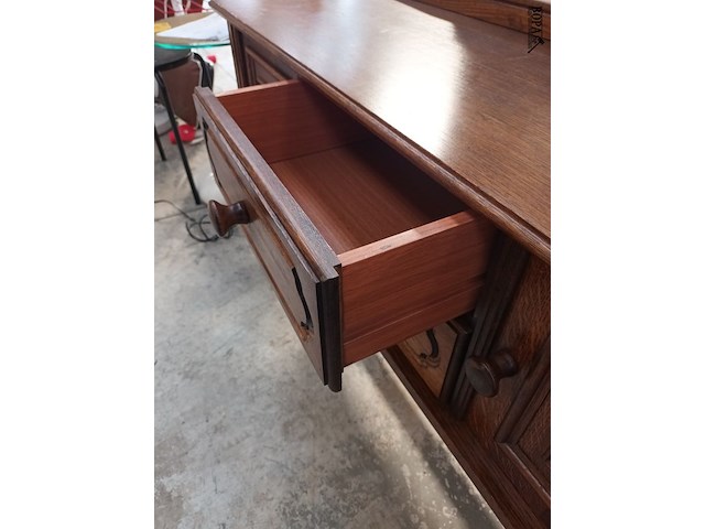 Lot 19 - houten kaptafel - afbeelding 4 van  5