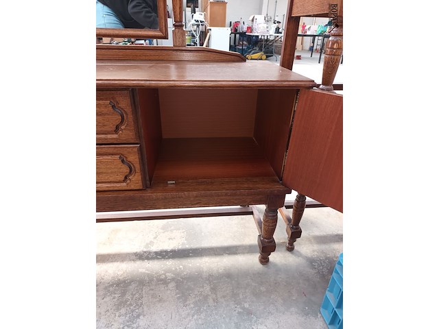Lot 19 - houten kaptafel - afbeelding 5 van  5