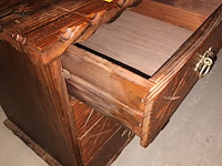 Lot 19 - houten ladekastje - afbeelding 4 van  4