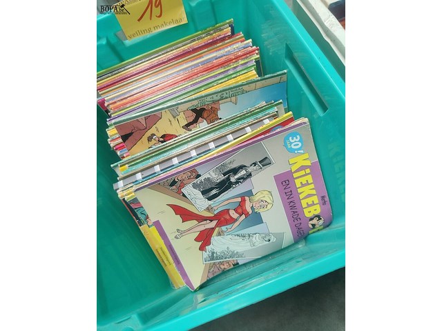Lot 19 - kiekeboe strips - 50 stuks - afbeelding 2 van  4