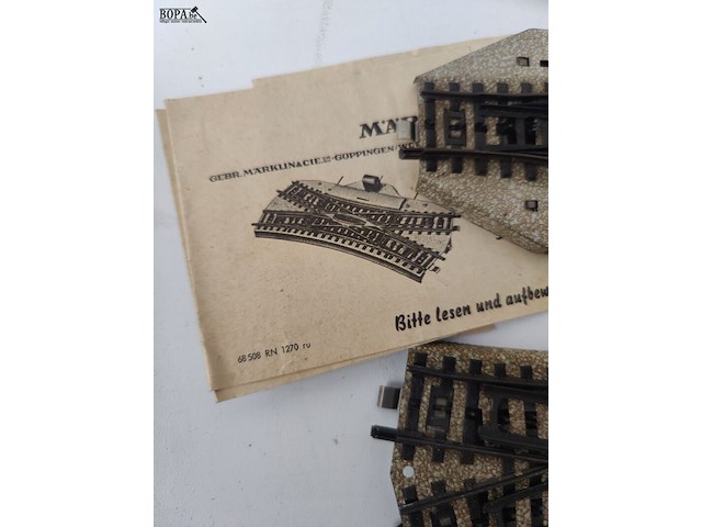 Lot 19 - märklin wissels - 3 stuks - afbeelding 3 van  3