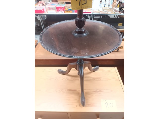 Lot 19 - ronde bijzettafel - afbeelding 3 van  6