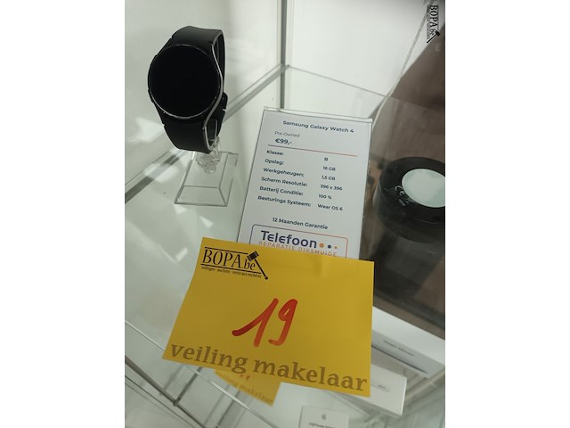 Lot 19 - samsung smartwatch - afbeelding 1 van  3