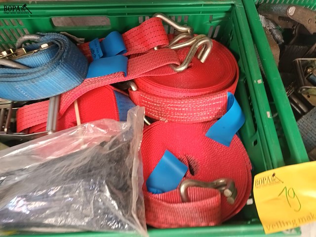 Lot 19 - spanbanden. 15 stuks - afbeelding 3 van  4