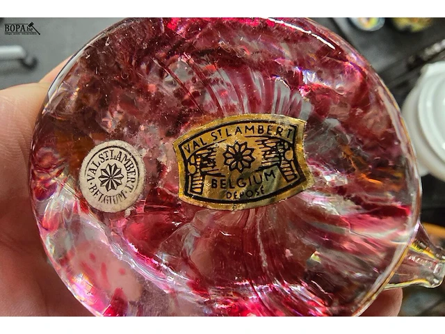 Lot 19 - vintage kristallen zwanen - afbeelding 4 van  4