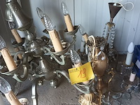 Lot 19 - vintage lusters. 3 stuks - afbeelding 1 van  4