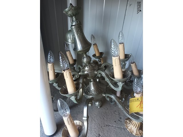 Lot 19 - vintage lusters. 3 stuks - afbeelding 2 van  4