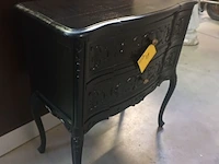 Lot 19 - zwart kastje - afbeelding 3 van  5