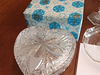 Lot 190 - glaswerk en kristal. 6 stuks - afbeelding 2 van  4