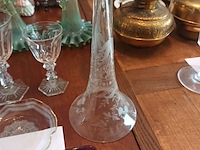 Lot 190 - glaswerk en kristal. 6 stuks - afbeelding 4 van  4