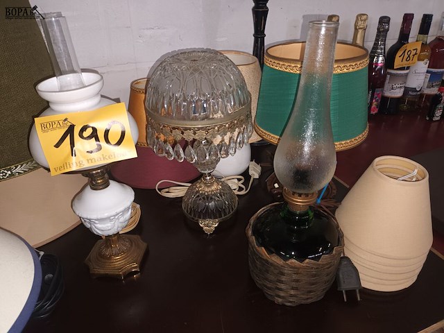 Lot 190 - lampedairs. 12 stuks - afbeelding 3 van  4