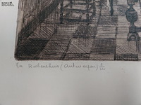 Lot 190 - pentekeningen genummerd, ong. 9 stuks - afbeelding 6 van  7