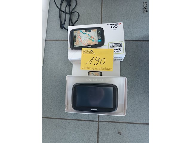 Lot 190 - tomtom go 50 - afbeelding 1 van  3