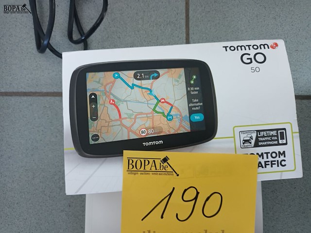 Lot 190 - tomtom go 50 - afbeelding 2 van  3