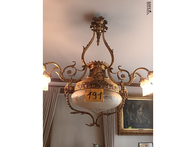Lot 191 - antieke luster - afbeelding 4 van  6