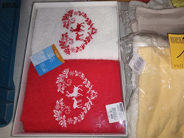 Lot 191 - badlinnen. 10 stuks - afbeelding 2 van  6