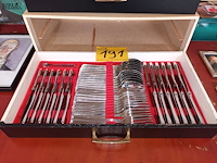 Lot 191 - bestekkoffer - afbeelding 2 van  5