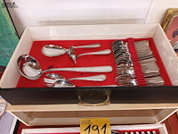 Lot 191 - bestekkoffer - afbeelding 3 van  5