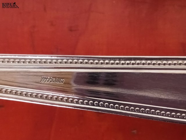 Lot 191 - bestekkoffer - afbeelding 4 van  5