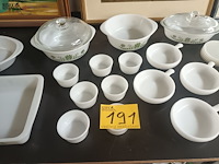 Lot 191 - ovenschalen glasbake usa. 16 stuks - afbeelding 1 van  6