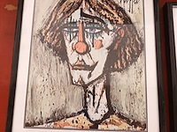 Lot 192 - kaders met clowns. 4 stuks - afbeelding 6 van  6