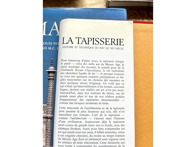 Lot 192 - la tapisserie histoire et technique du xiv au xx siecle - afbeelding 2 van  7